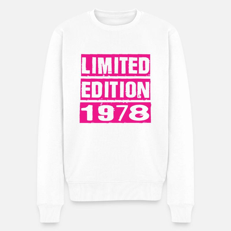 Édition limitée 1978 - Pull Premium bio Homme - blanc
