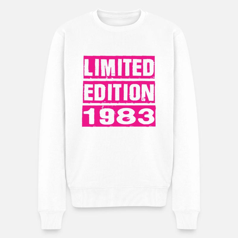 Édition limitée 1983 - Pull Premium bio Homme - blanc