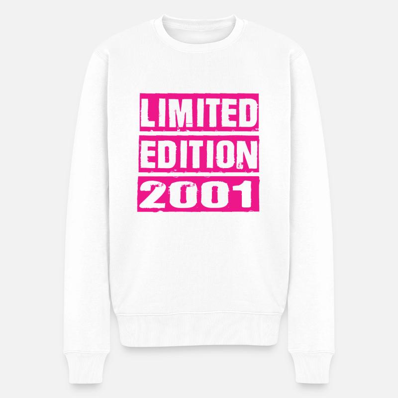 Édition limitée 2001 - Pull Premium bio Homme - blanc