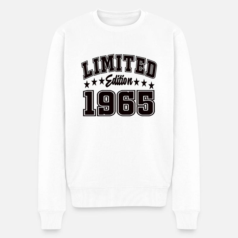 Édition limitée 1965 - Pull Premium bio Homme - blanc