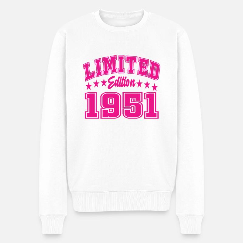 Édition limitée 1951 - Pull Premium bio Homme - blanc