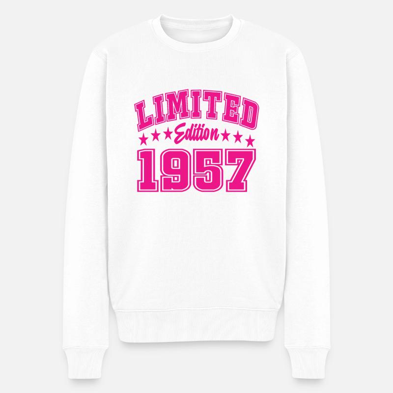 Édition limitée 1957 - Pull Premium bio Homme - blanc