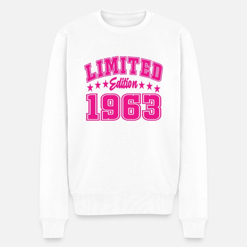 Édition limitée 1963 - Pull Premium bio Homme - blanc