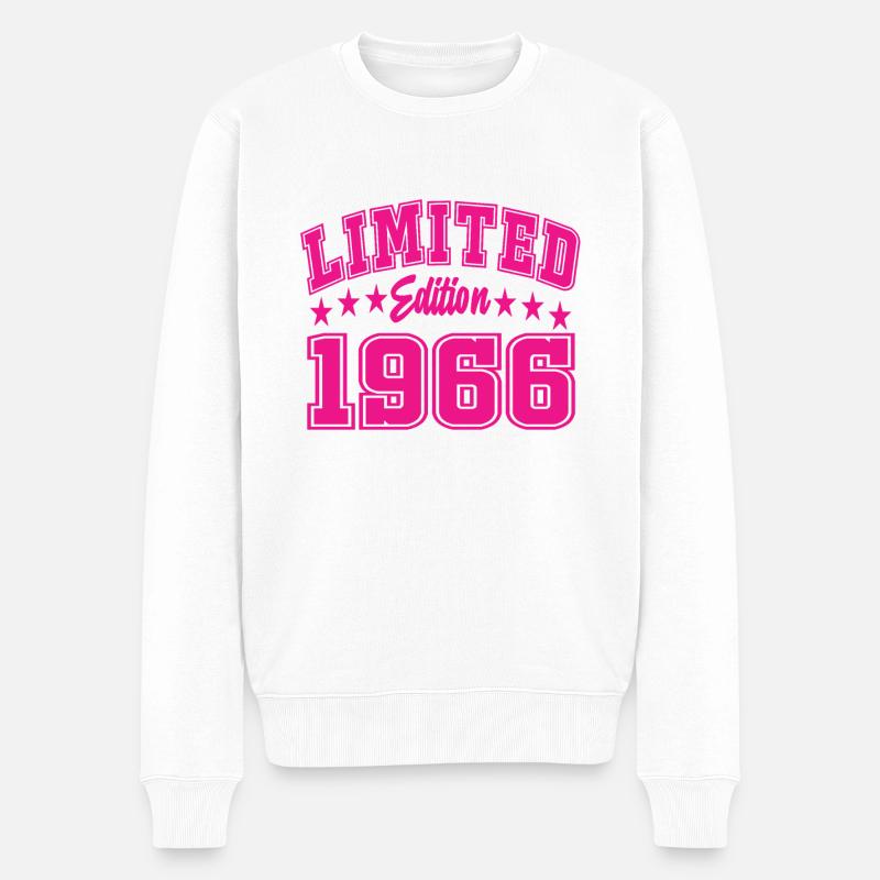 Limited Edition 1966 - Männer Premium Bio Pullover - Weiß