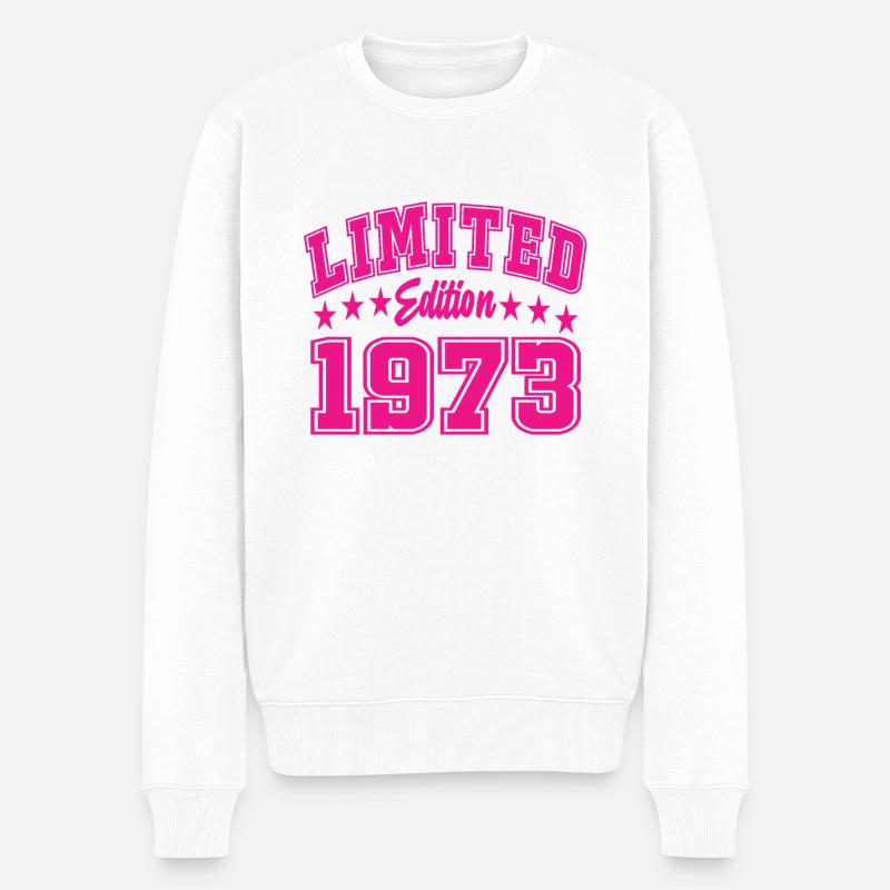 Édition limitée 1973 - Pull Premium bio Homme - blanc