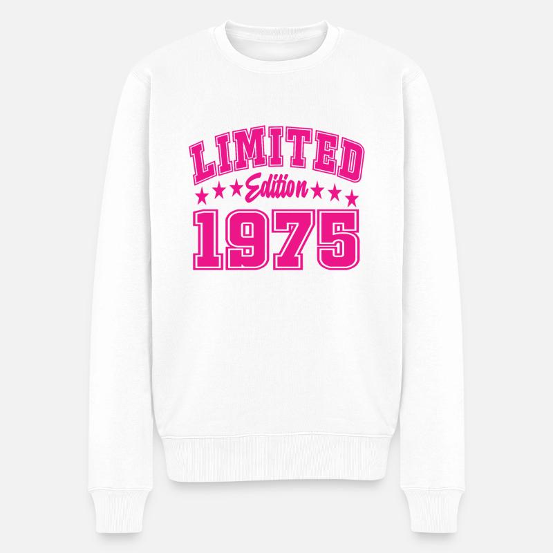 Édition limitée 1975 - Pull Premium bio Homme - blanc