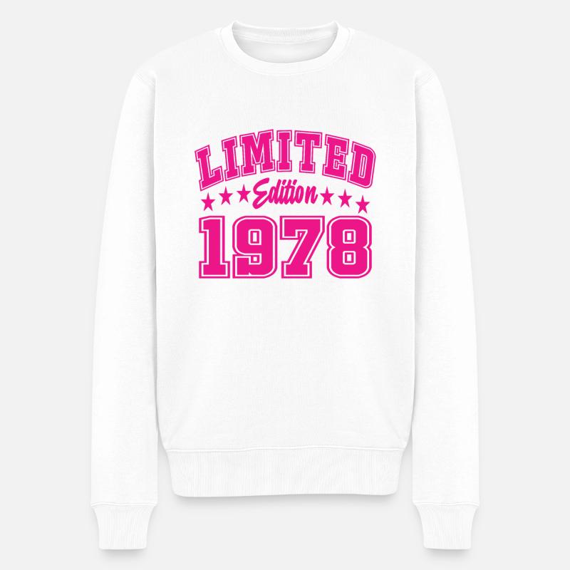 Édition limitée 1978 - Pull Premium bio Homme - blanc