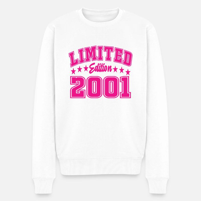 Édition limitée 2001 - Pull Premium bio Homme - blanc