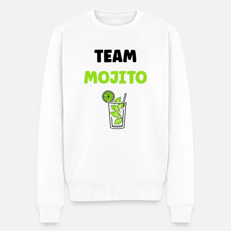 Team Mojito - Pull Premium bio Homme - blanc