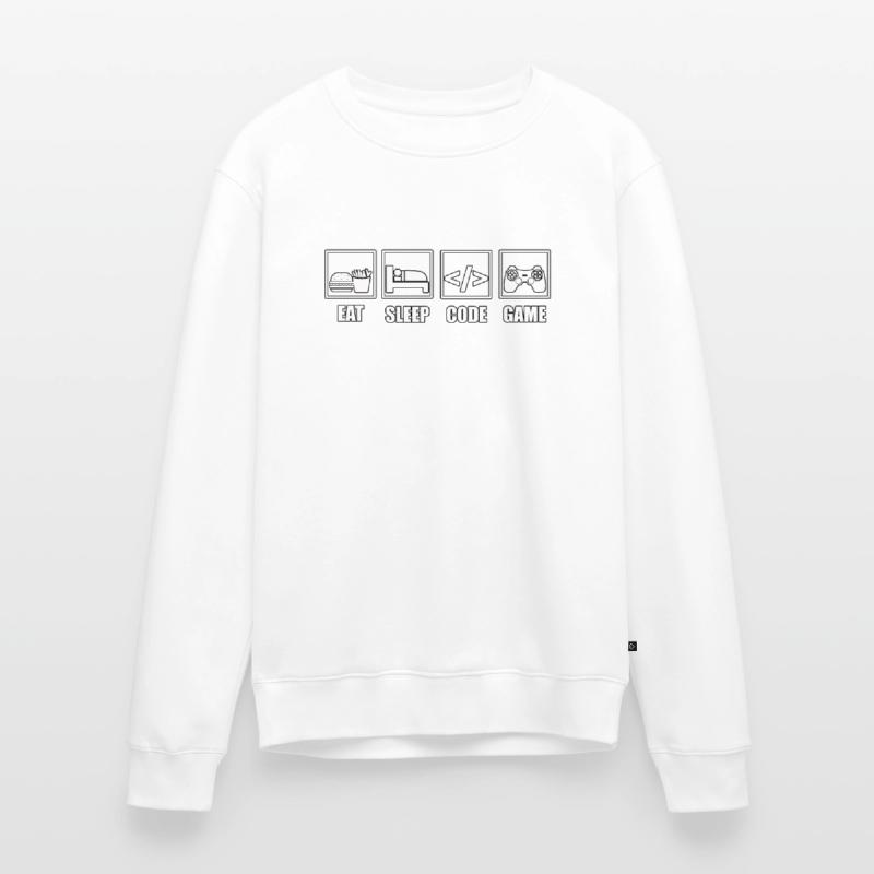 Informaticien Nerd Admin système Expert IT Codeur Pull Premium bio Homme