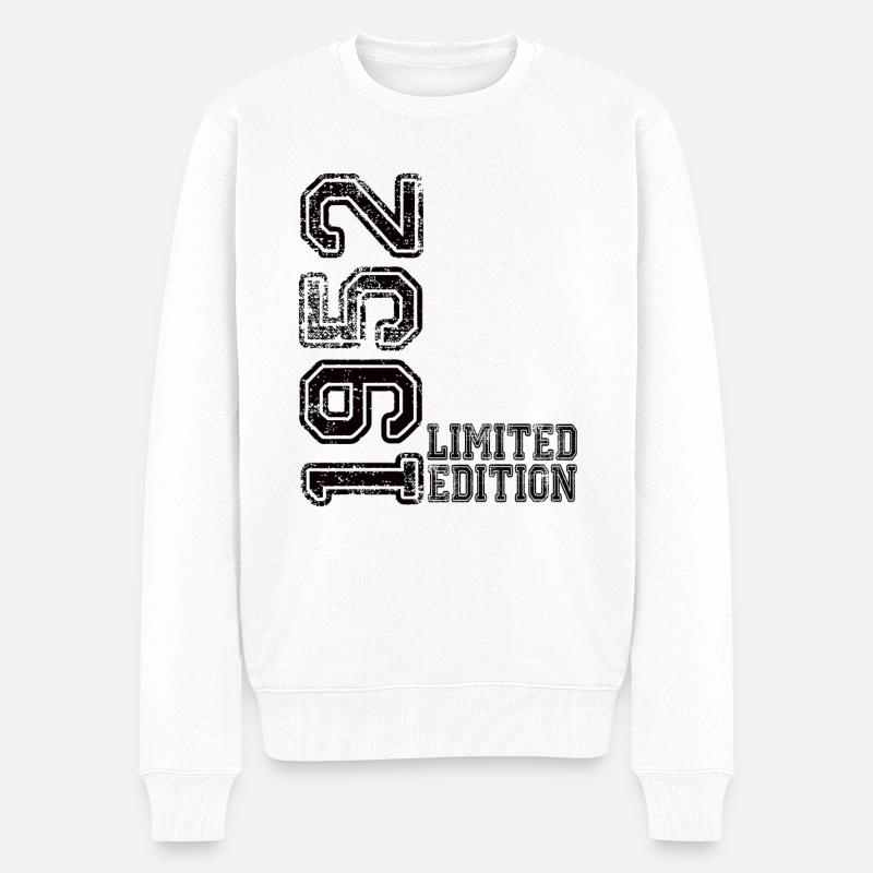 Édition limitée 1952 - Pull Premium bio Homme - blanc