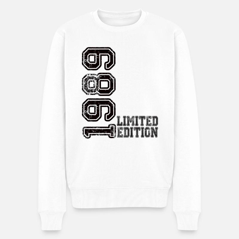 Édition limitée 1989 - Pull Premium bio Homme - blanc