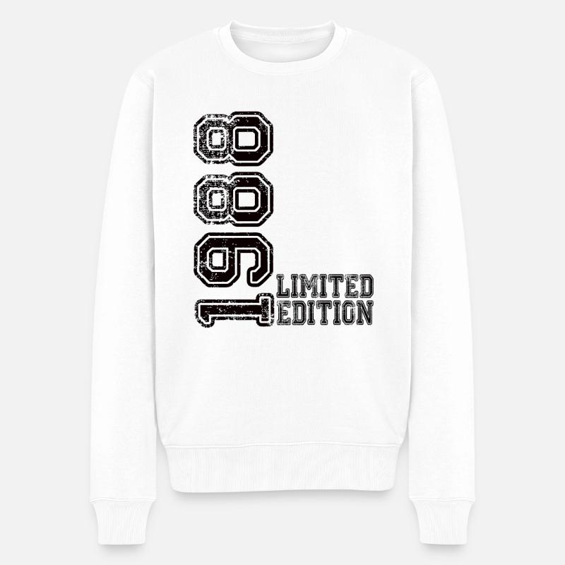 Édition limitée 1988 - Pull Premium bio Homme - blanc