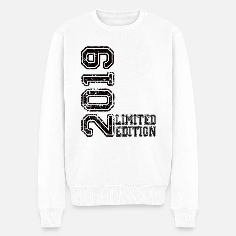 Édition limitée 2019 - Pull Premium bio Homme - blanc