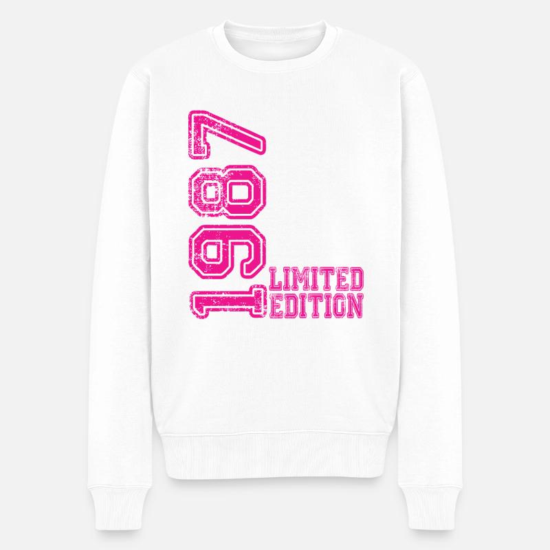 Édition limitée 1987 - Pull Premium bio Homme - blanc