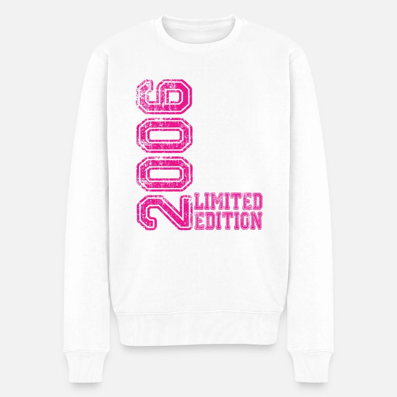 Limited Edition 2006 - Männer Premium Bio Pullover - Weiß