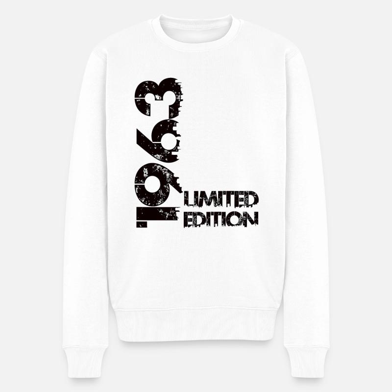 Édition limitée 1963 - Pull Premium bio Homme - blanc