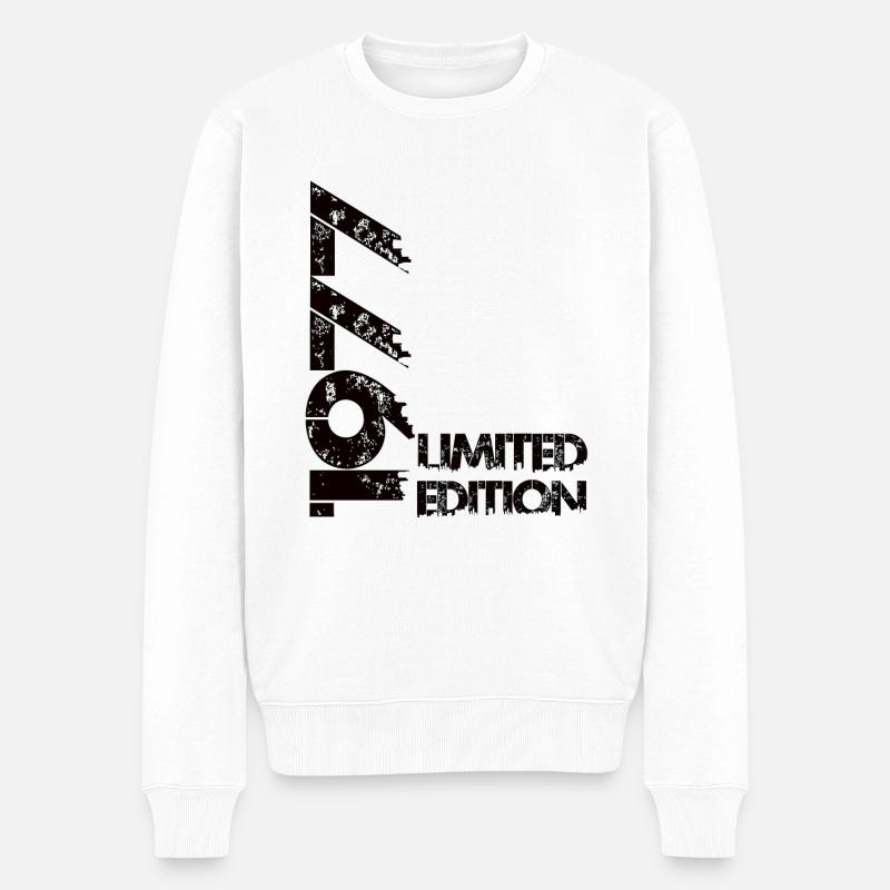 Édition limitée 1977 - Pull Premium bio Homme - blanc