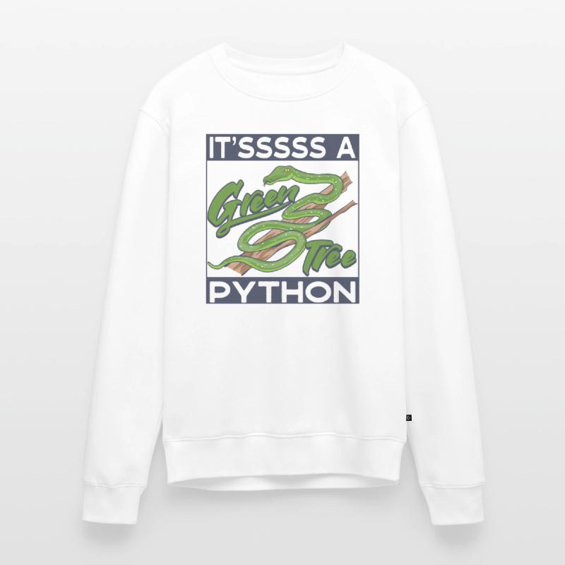 c’est un python arborescent vert Pull Premium bio Homme