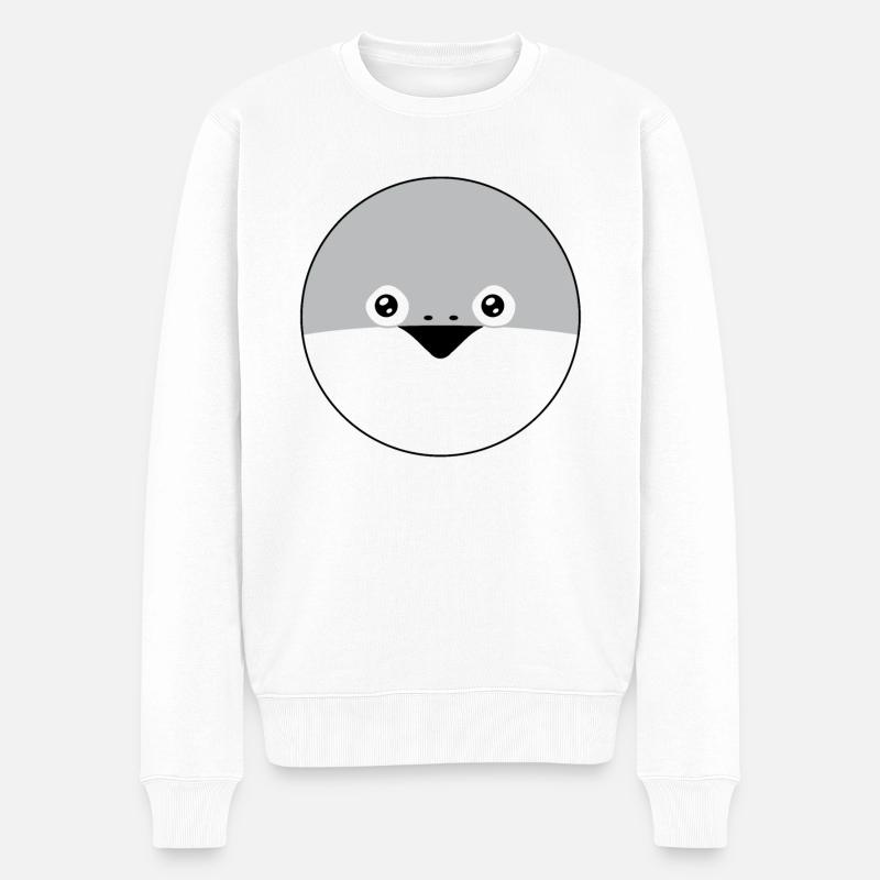Sacabambaspis Poisson Meme - Pull Premium bio Homme - blanc