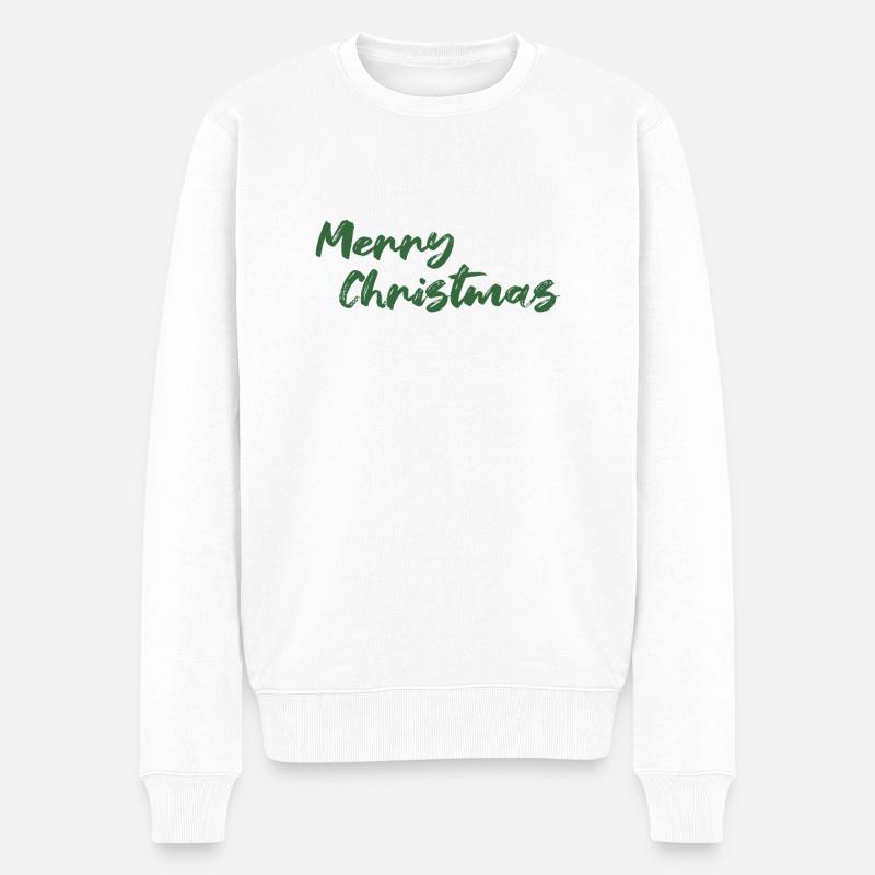 Joyeux Noël - Pull Premium bio Homme - blanc