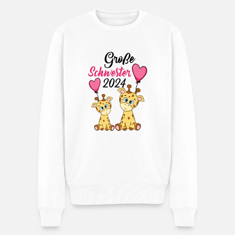 Grande Soeur 2024 - Pull Premium bio Homme - blanc