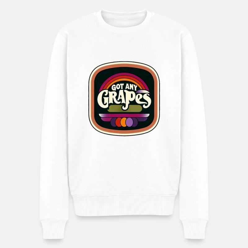 J’ai des raisins 6 - Pull Premium bio Homme - blanc