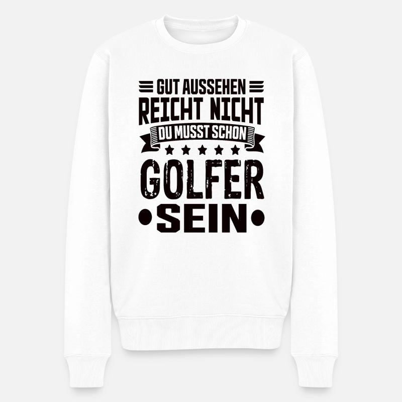 Golfeur - Pull Premium bio Homme - blanc