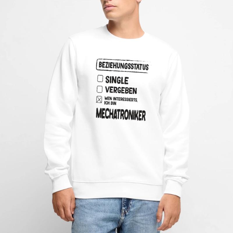 Mechatronics Technician Relationship Status Mechatronics Technician Men's Premium Organic Jumper