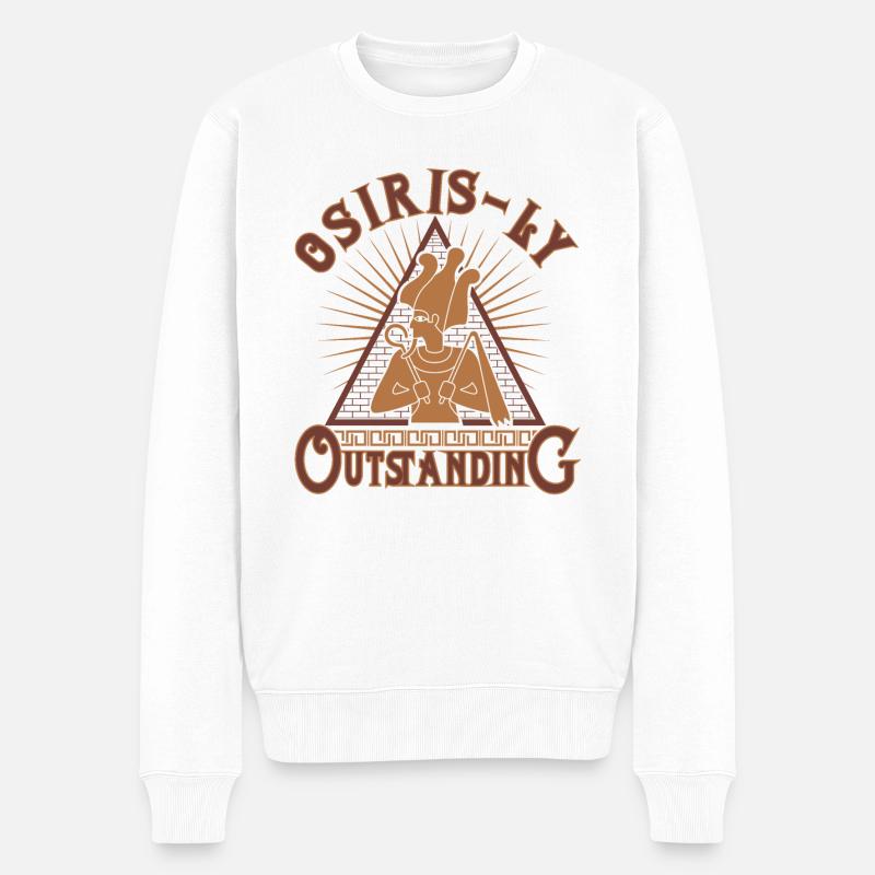 Osiris-ly exceptionnel - Pull Premium bio Homme - blanc