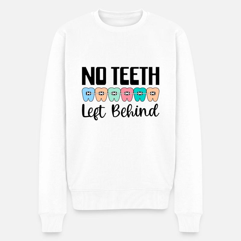Orthodontiste - Pull Premium bio Homme - blanc