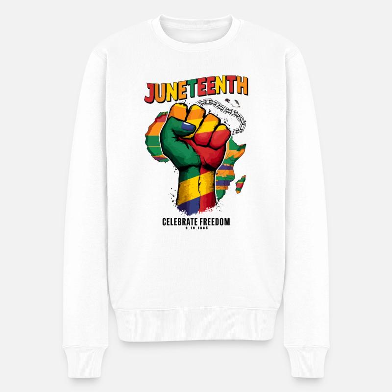 Historiques Africaines 2 - Pull Premium bio Homme - blanc