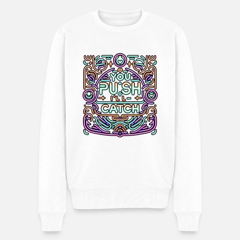 Tu pousses, j’en attraperai 13 - Pull Premium bio Homme - blanc