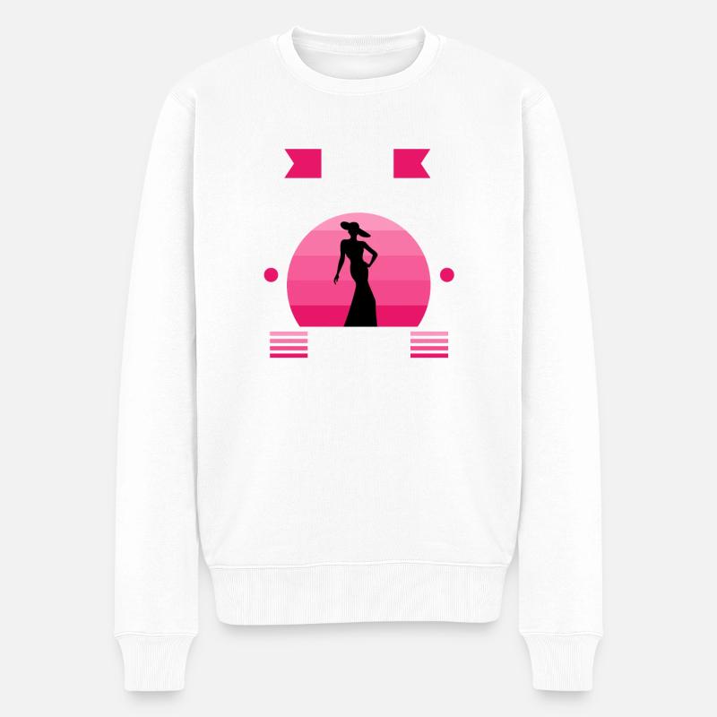 Divorce Diva - Pull Premium bio Homme - blanc