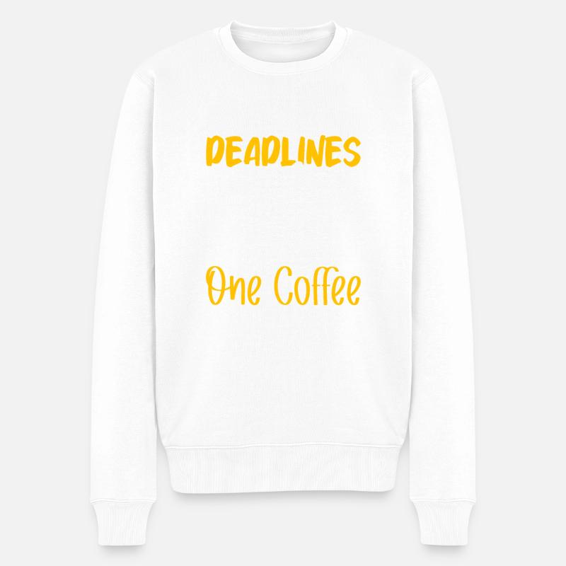 Humour de bureau - Pull Premium bio Homme - blanc