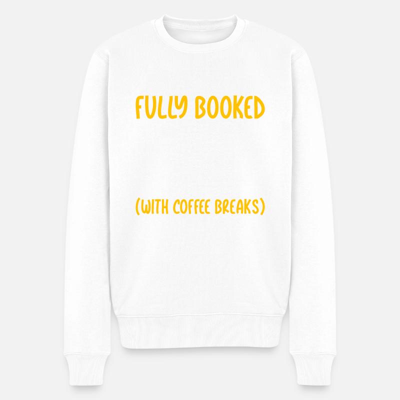 Humour de bureau - Pull Premium bio Homme - blanc