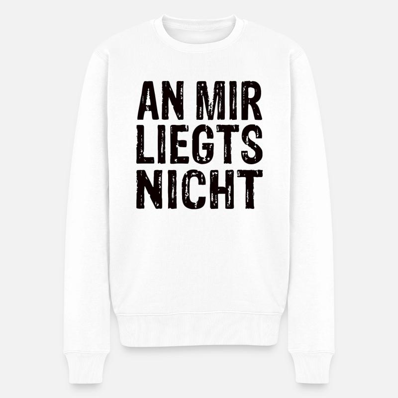C’est pas ma faute - Pull Premium bio Homme - blanc