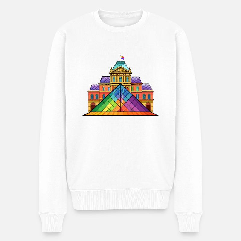 Lovre - Männer Premium Bio Pullover - Weiß