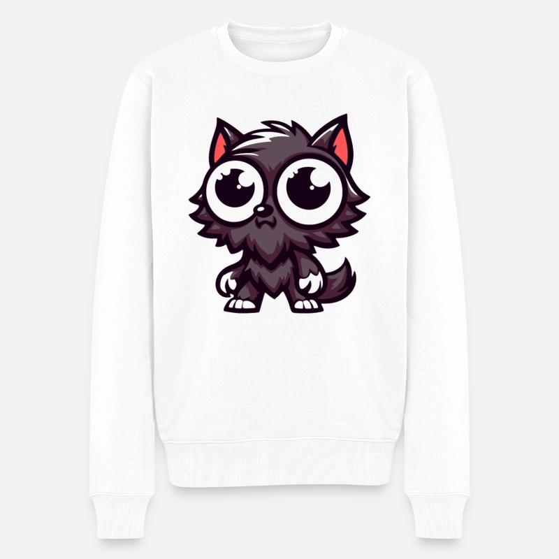 Bébé loup-garou - Pull Premium bio Homme - blanc