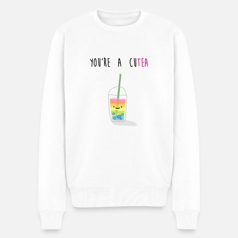 Tu es une mignonne - Pull Premium bio Homme - blanc