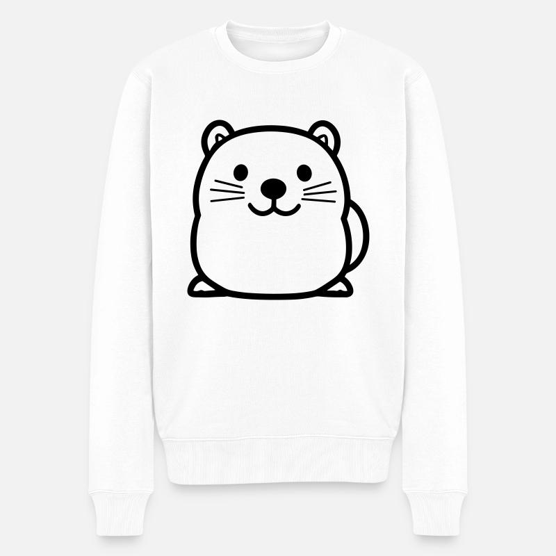 Marmotte - Pull Premium bio Homme - blanc