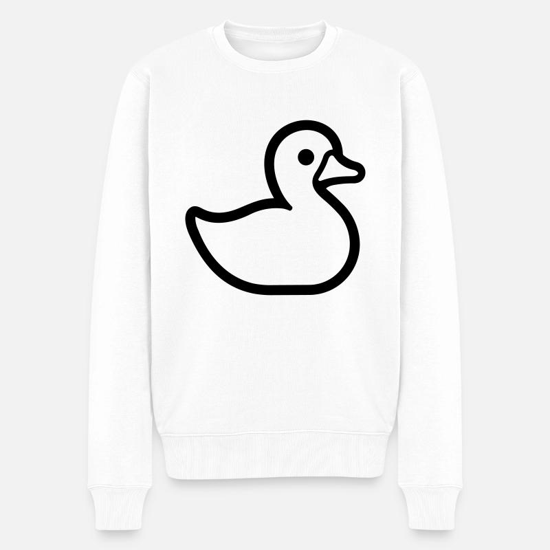 Canard - Pull Premium bio Homme - blanc