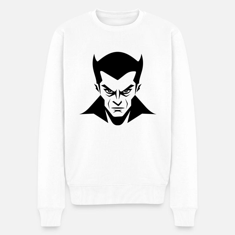 Vampire - Pull Premium bio Homme - blanc