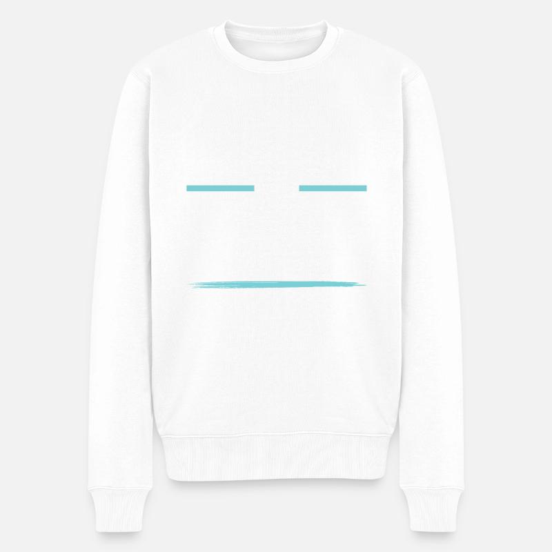 Dancing Crew - Männer Premium Bio Pullover - Weiß
