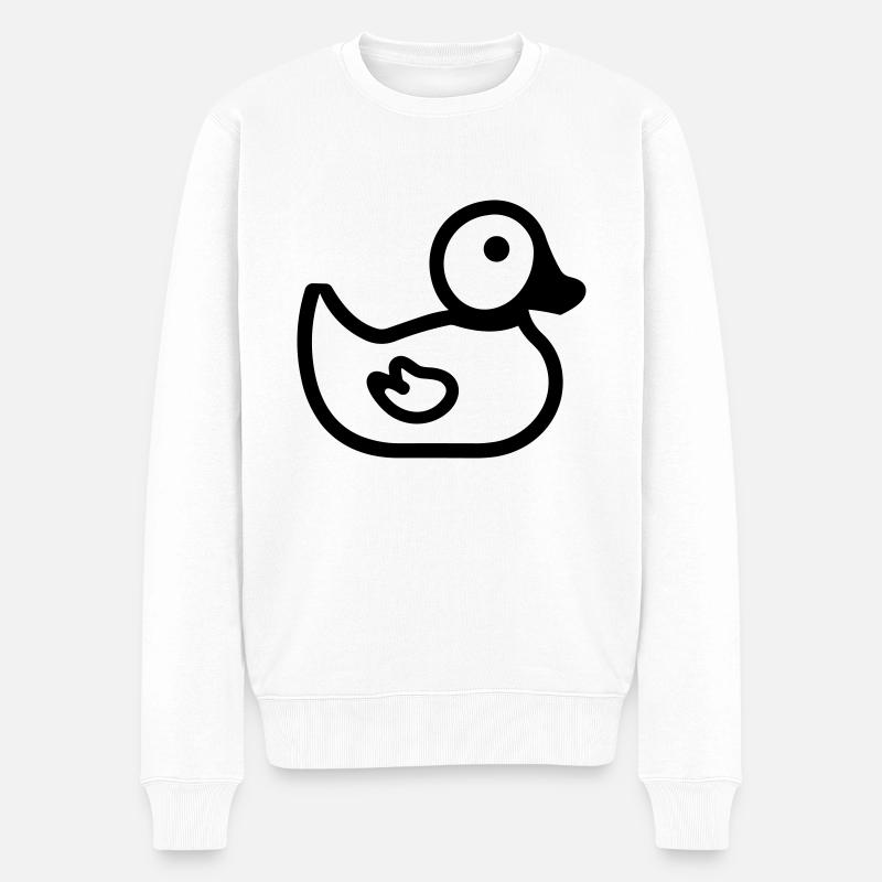 Canard - Pull Premium bio Homme - blanc