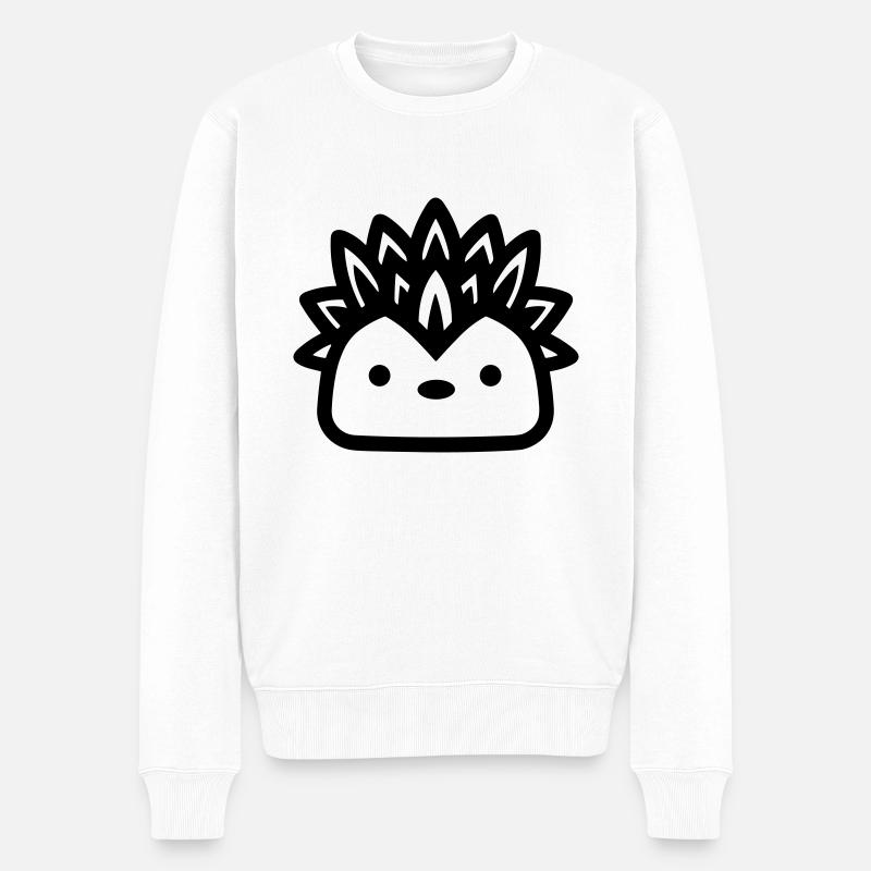 Hérisson - Pull Premium bio Homme - blanc