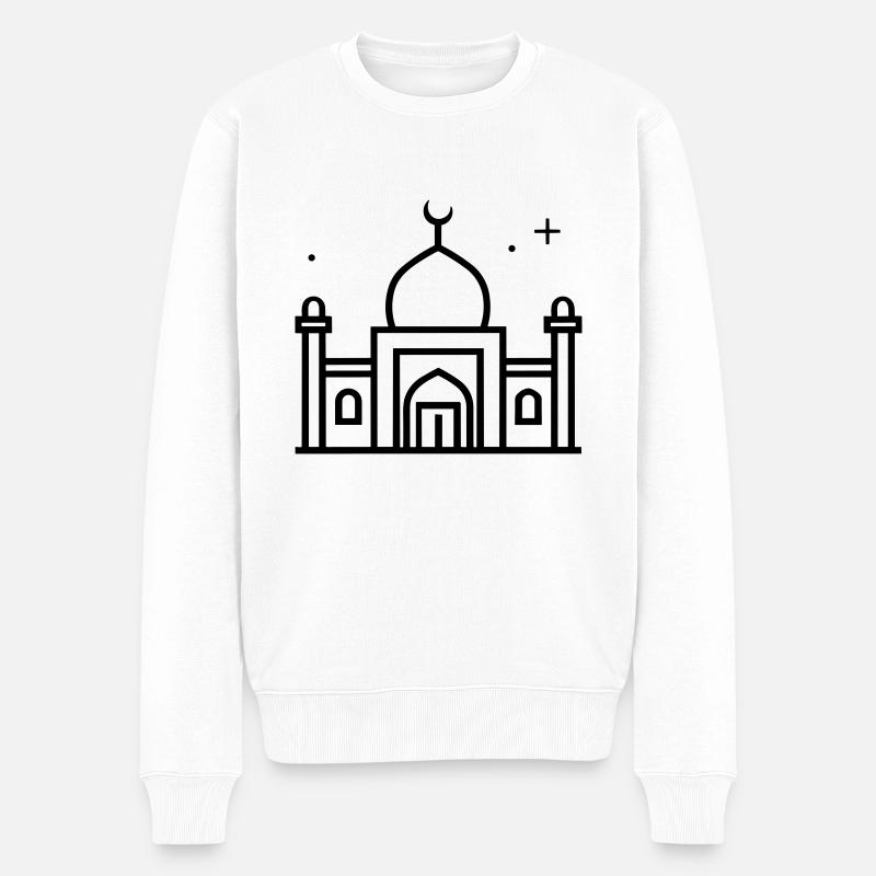 Mosquée - Pull Premium bio Homme - blanc