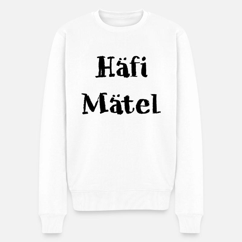 Haefi Maetel - Pull Premium bio Homme - blanc