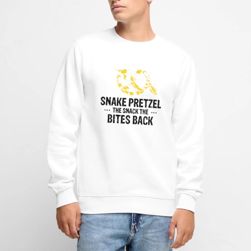 King python design for snake lovers Men's Premium Organic Jumper