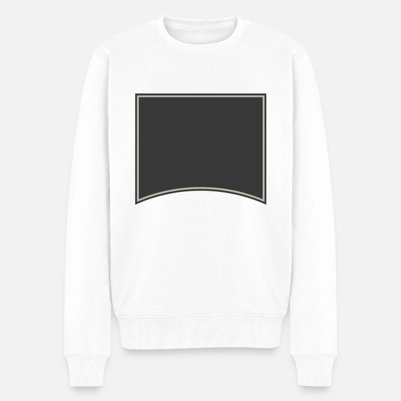 Bannière grande - Pull Premium bio Homme - blanc